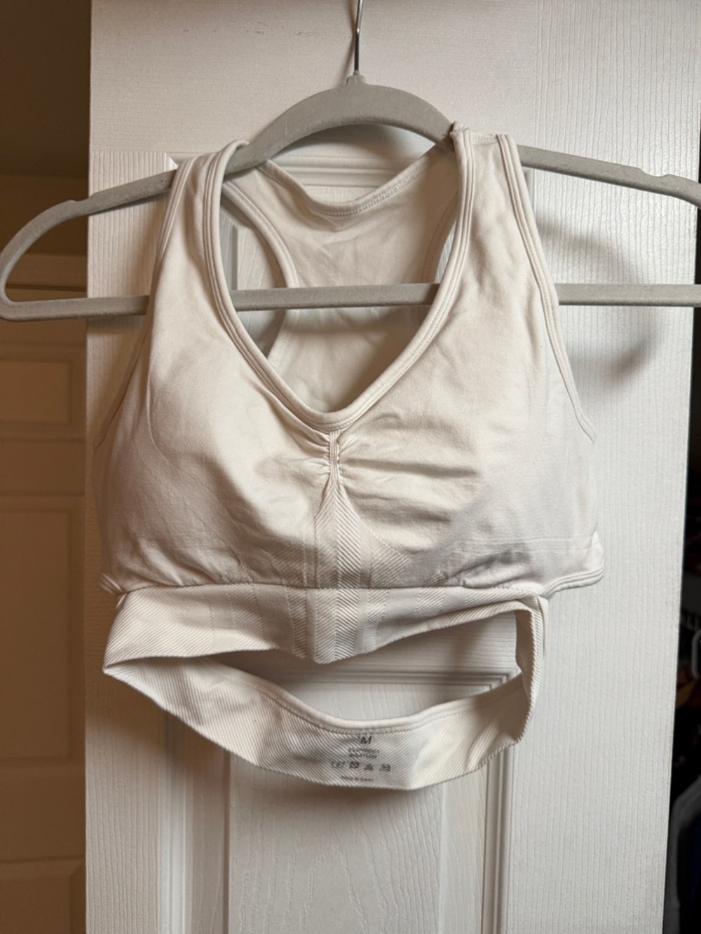 Women’s Navigation Sports Bra White Size M